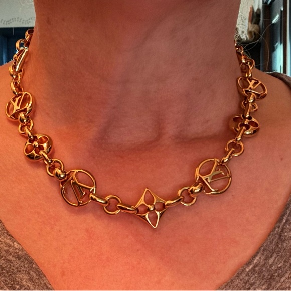 Louis Vuitton “crazy in lock” necklace, earrings, bracelet set - Picture 2 of 8